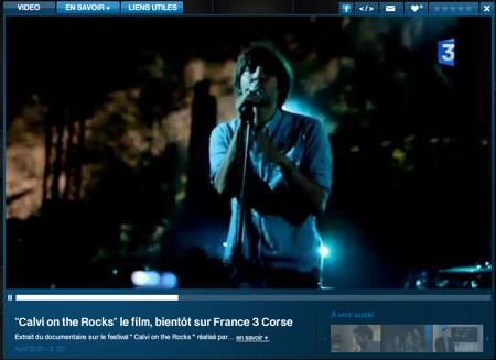 Vido L'ambiance du Calvi On The Rocks France 3